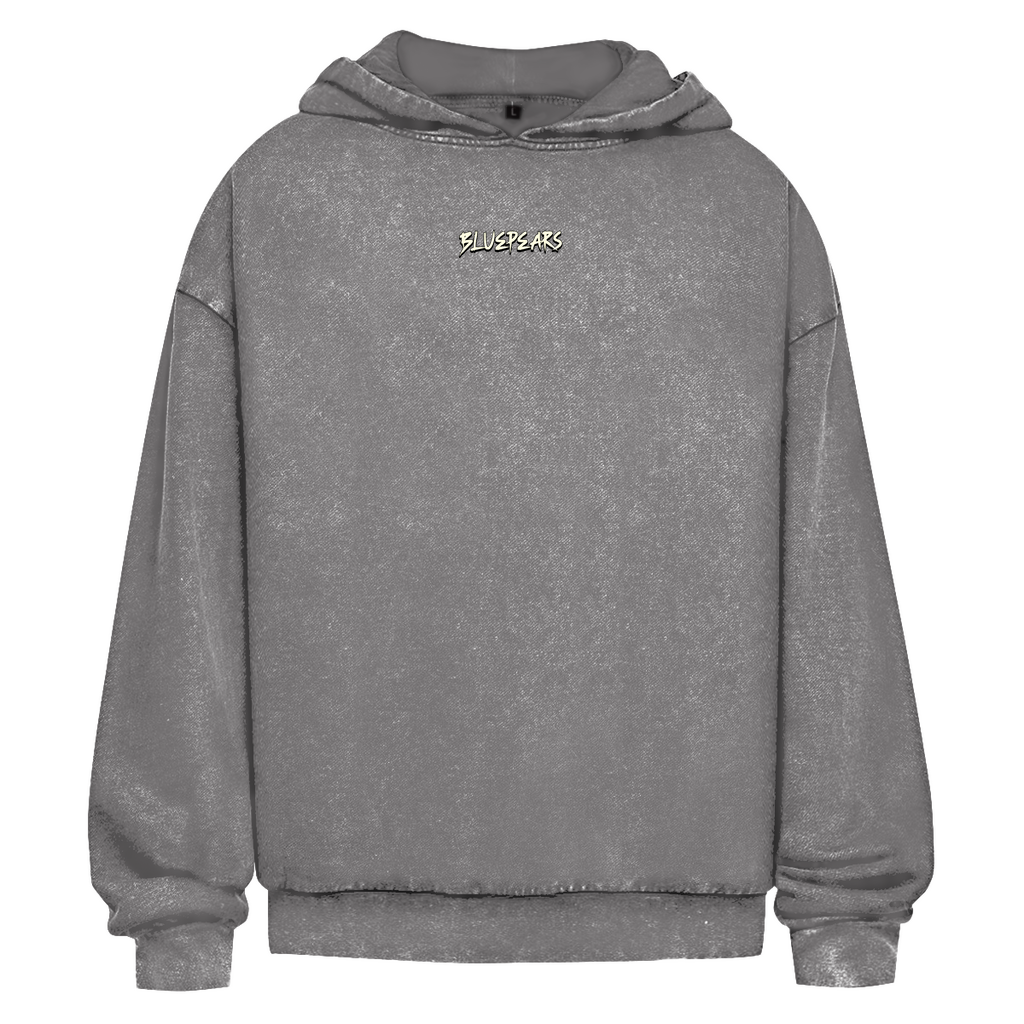 Halloween Washed Hoodie BluePears