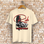 Ride Every Mile Bio T-Shirt BluePears