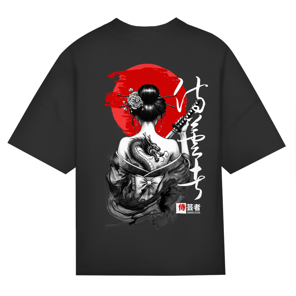 Samurai Gesha Bio Oversize T-Shirt BluePears