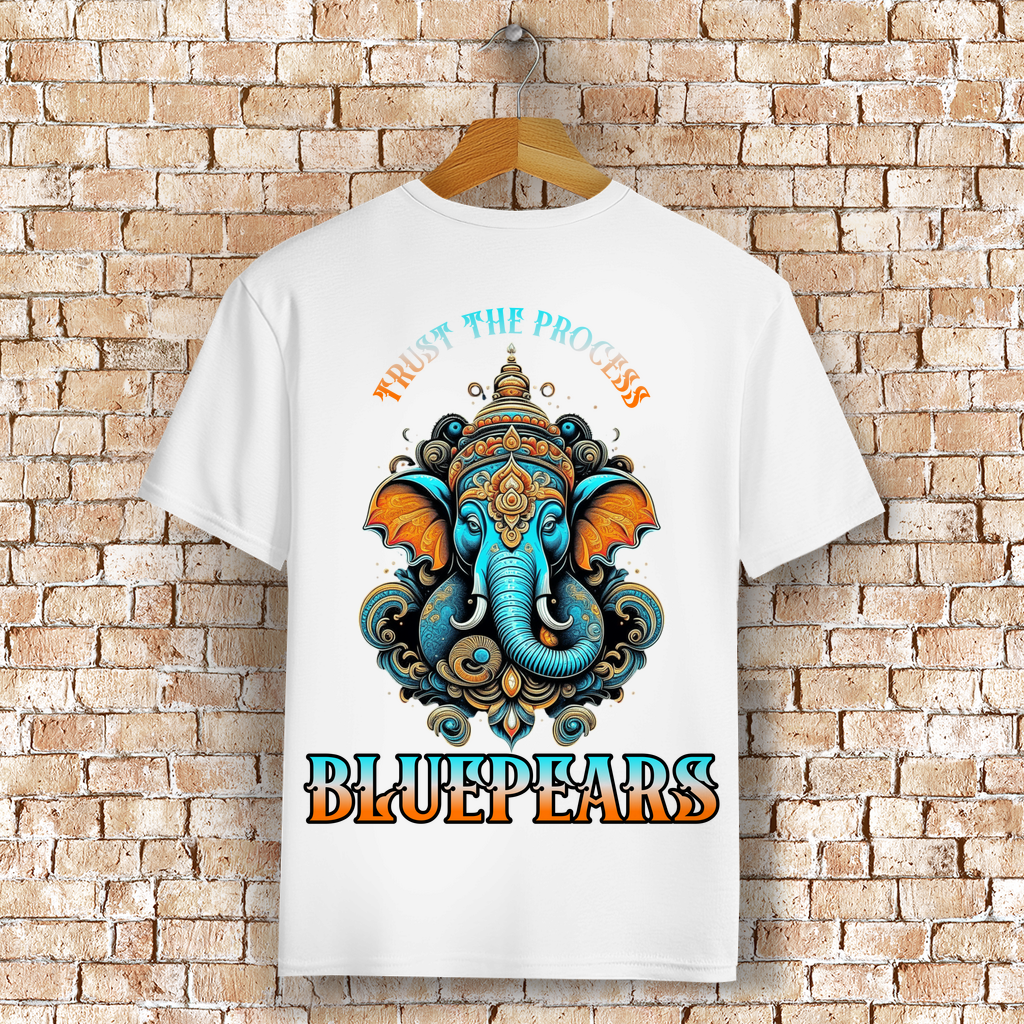 Trust The Process Bio T-Shirt BluePears