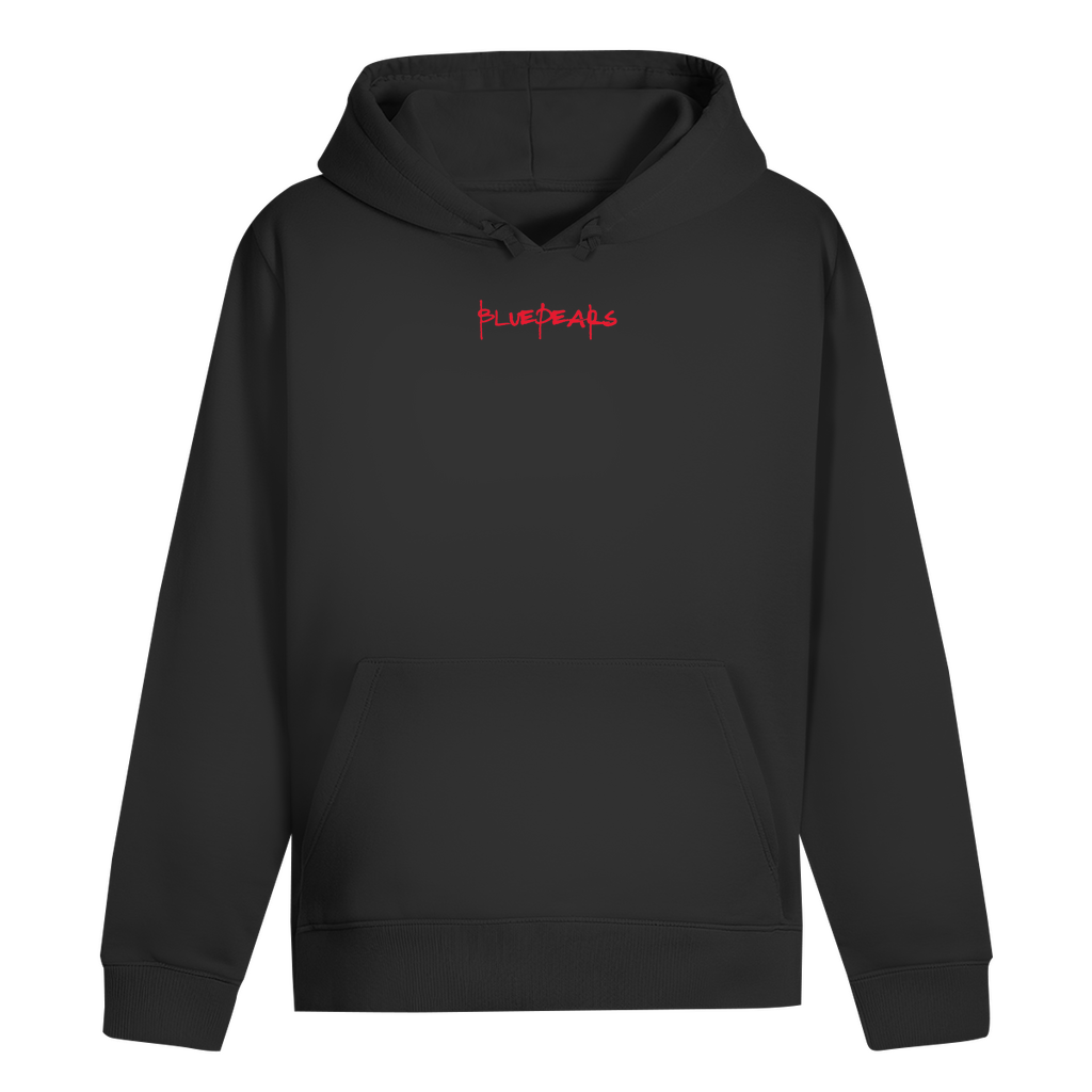 In Greed We Trust Bio Hoodie BluePears
