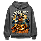Halloween Washed Hoodie BluePears