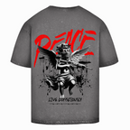 Peace Live Consciously Washed T-Shirt BluePears