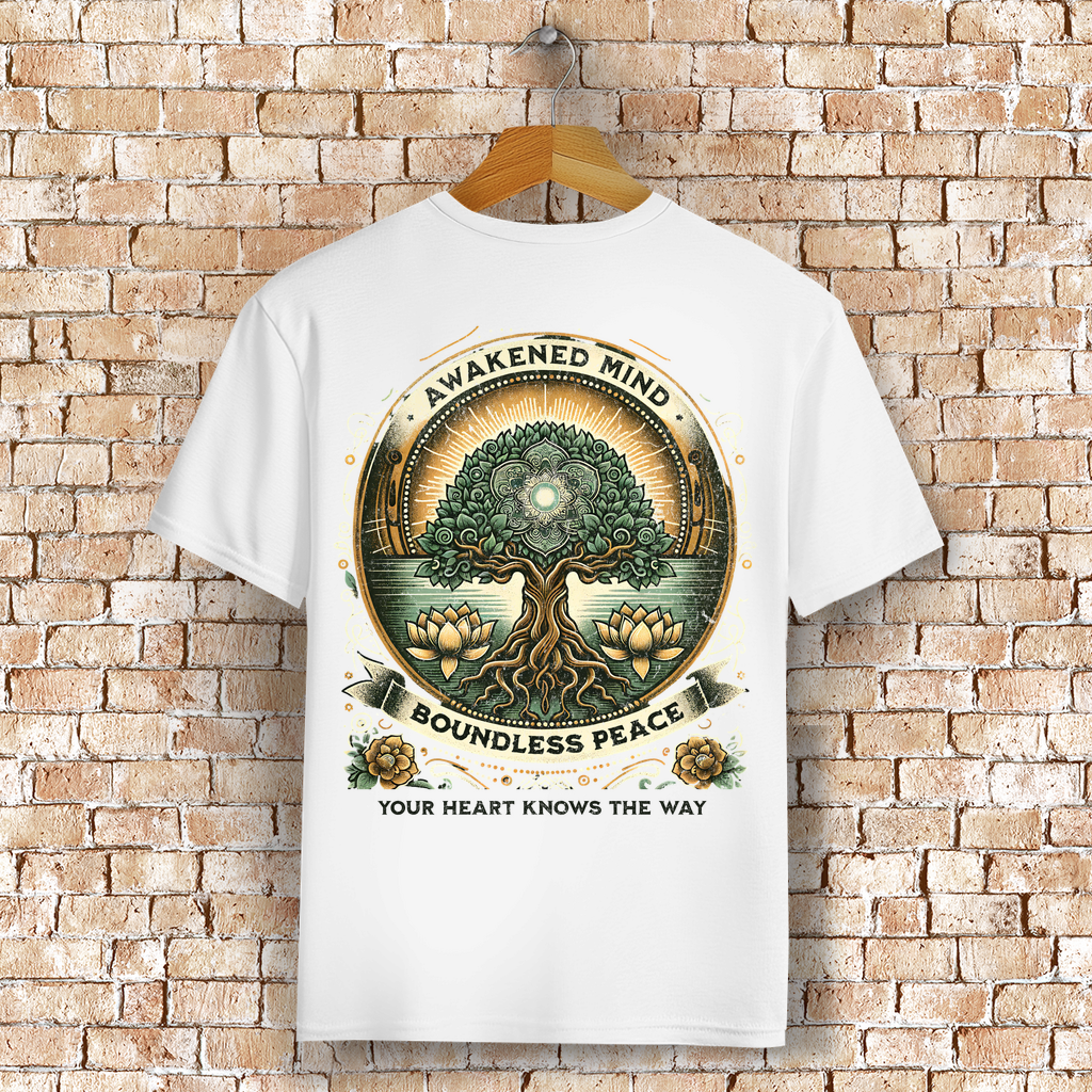 Awakened Mind Bio T-Shirt BluePears