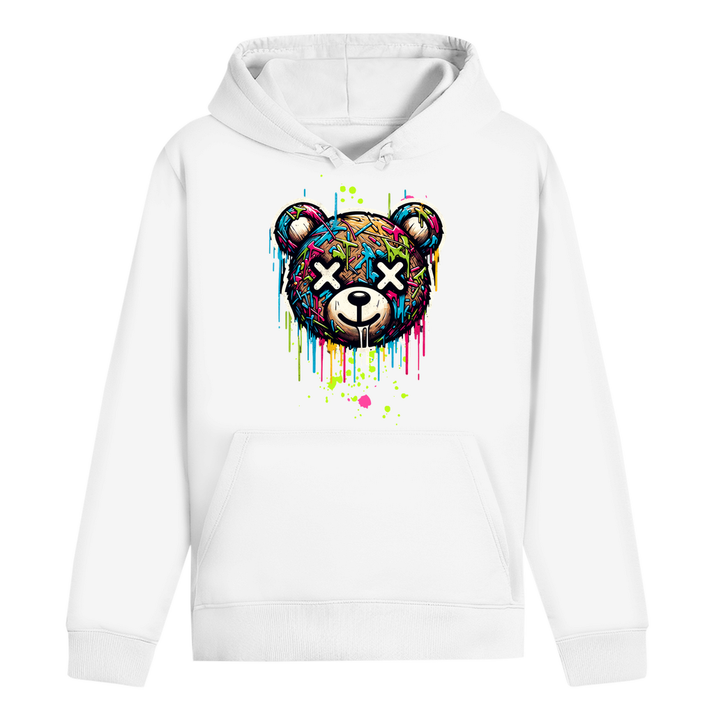 Melted Teddy Bio Hoodie BluePears