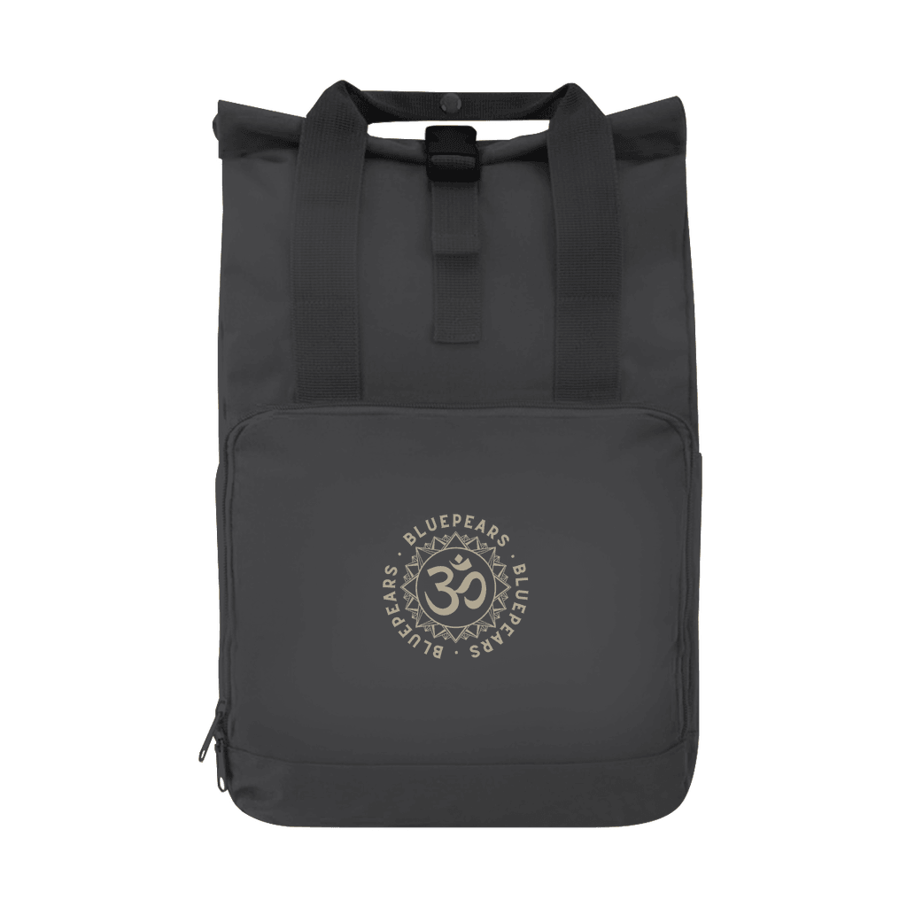 Om - Rolltop Rucksack BluePears