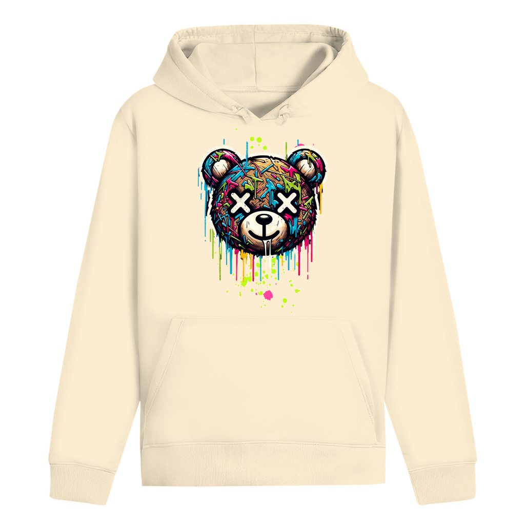 Melted Teddy Bio Hoodie BluePears