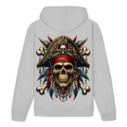 Pirate Skull Bio Hoodie BluePears