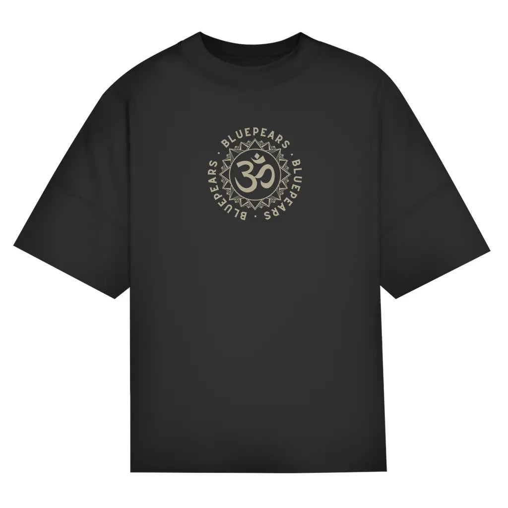 Om – Herren Oversize T-Shirt aus Bio-Baumwolle.