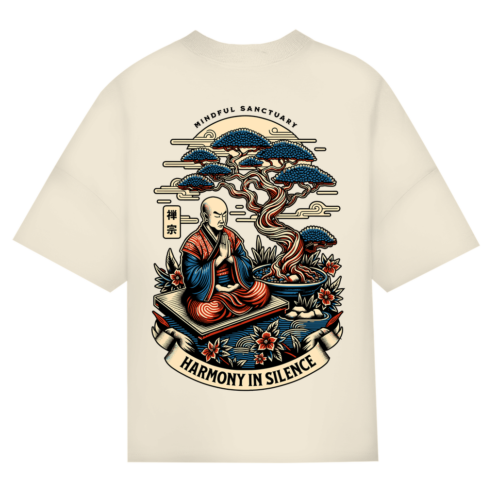 Mindful Sanctuary Bio Oversize T-Shirt BluePears