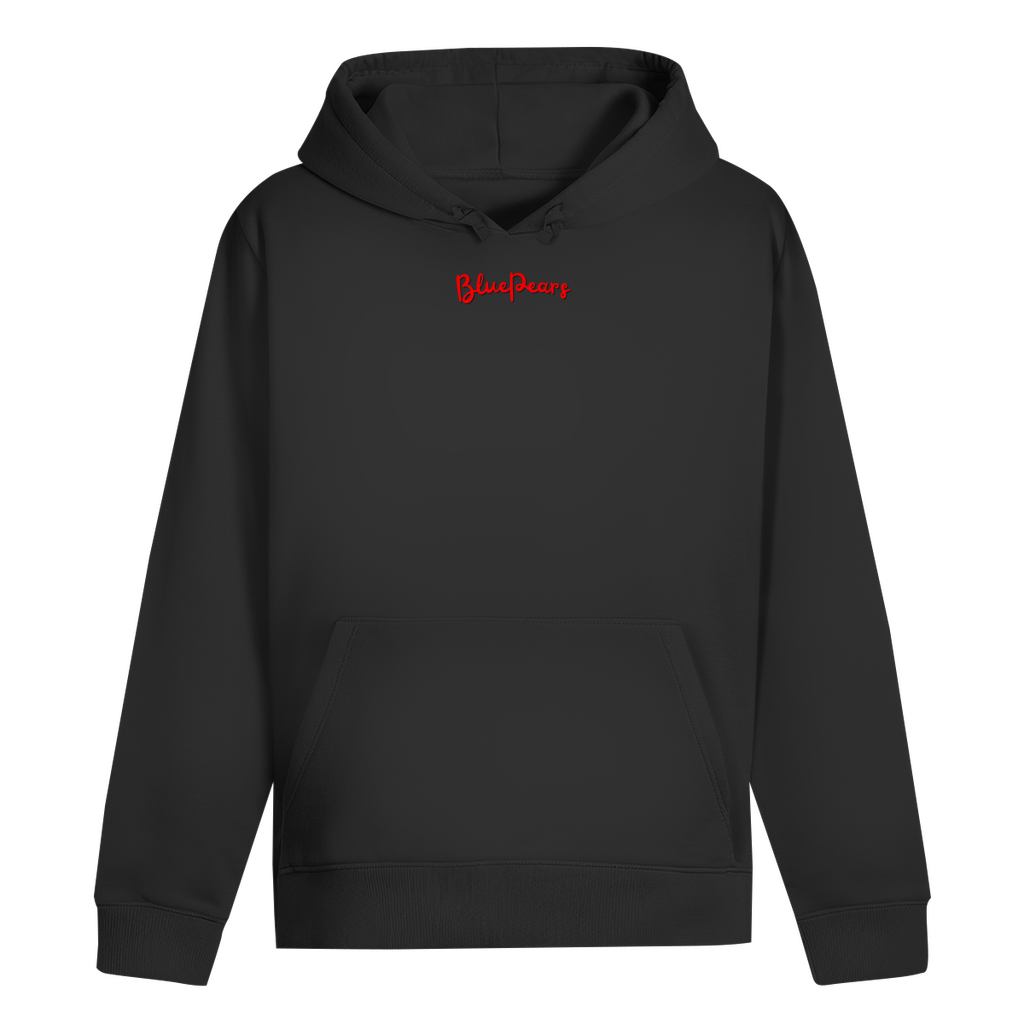 Peace Live Consciously  Bio Hoodie BluePears