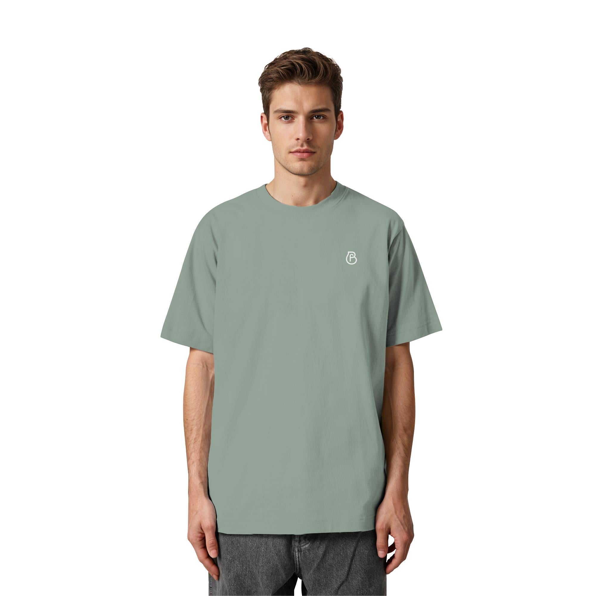 Premium Heavy Oversized Bio T-Shirt BluePears