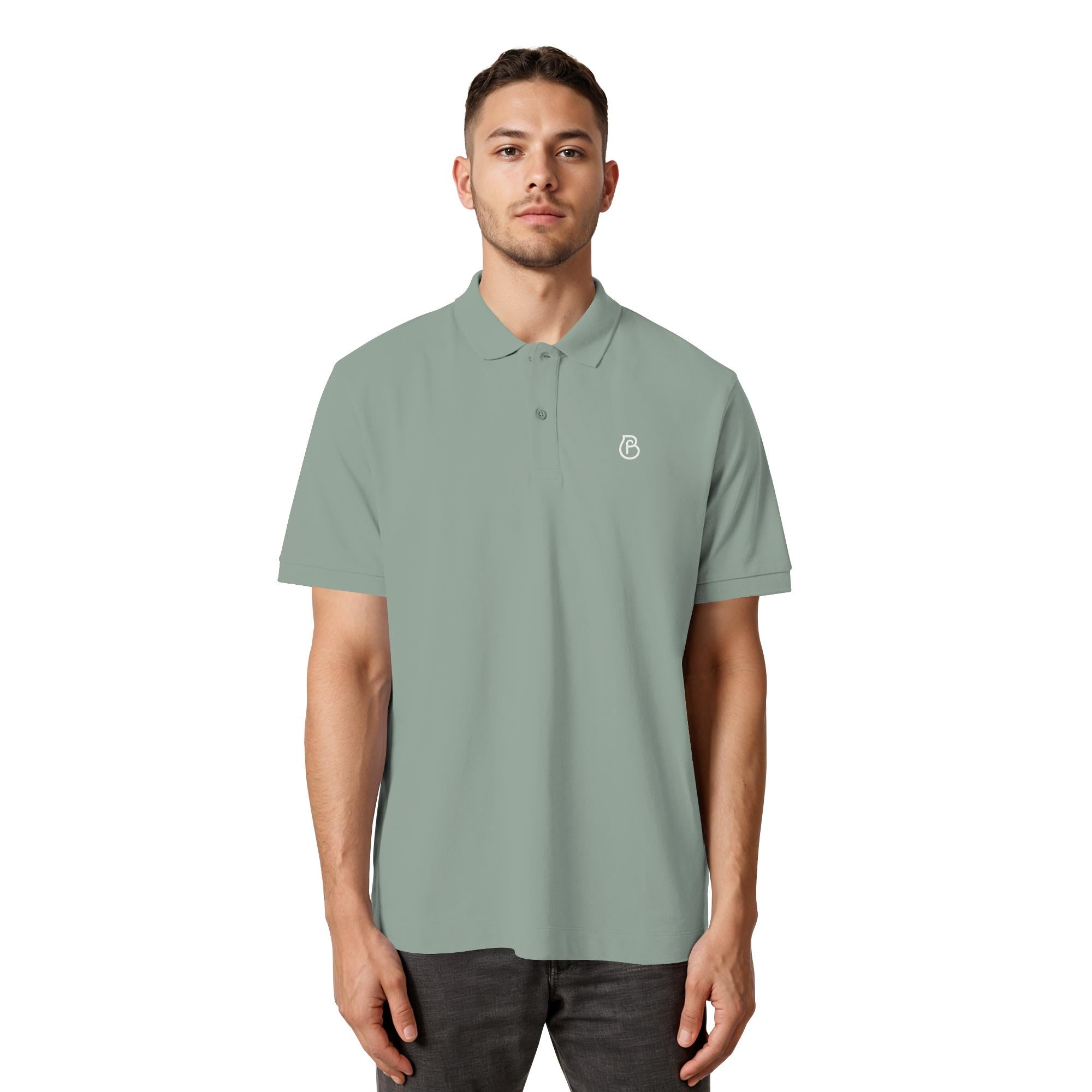 Premium Bio Poloshirt BluePears