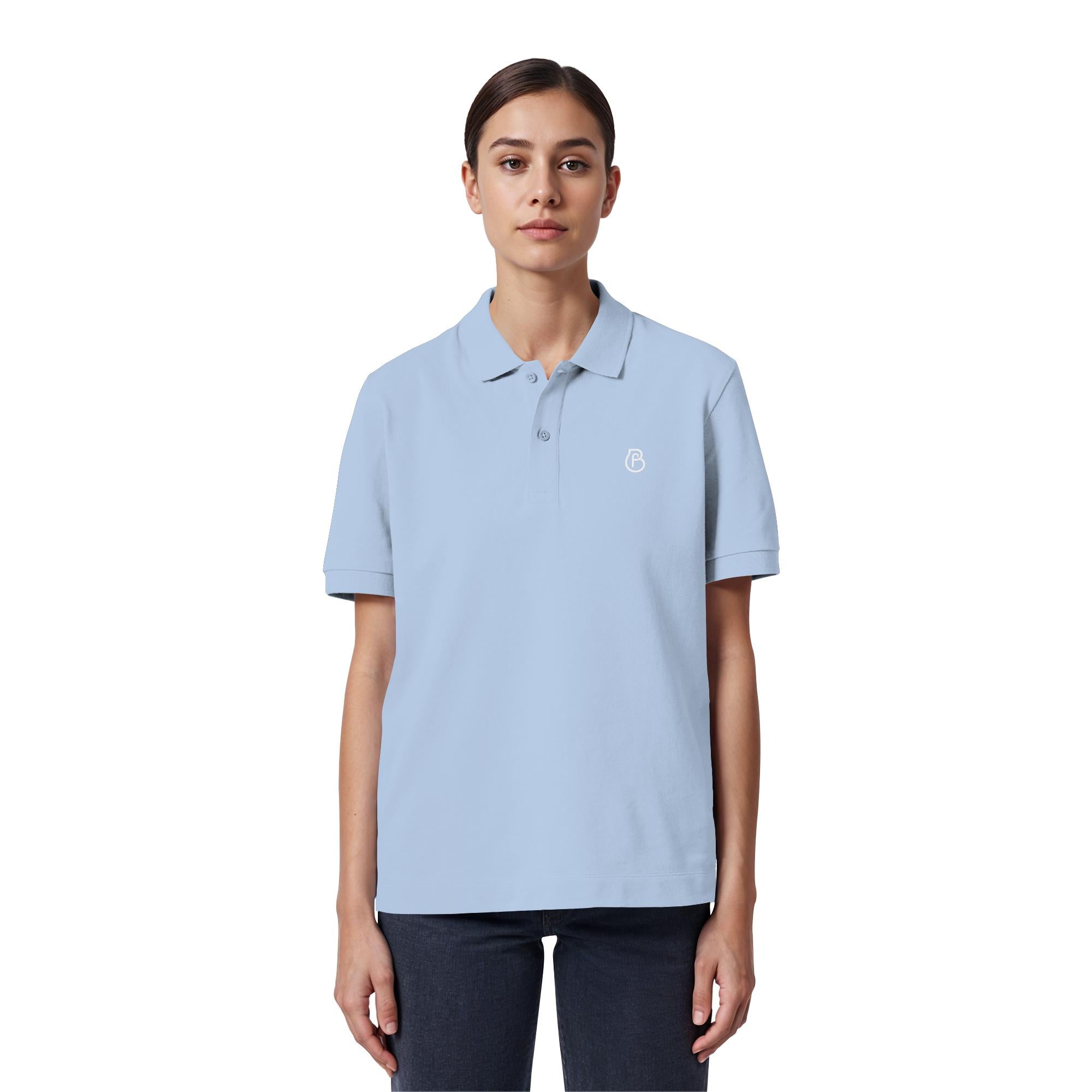 Premium Bio Poloshirt BluePears