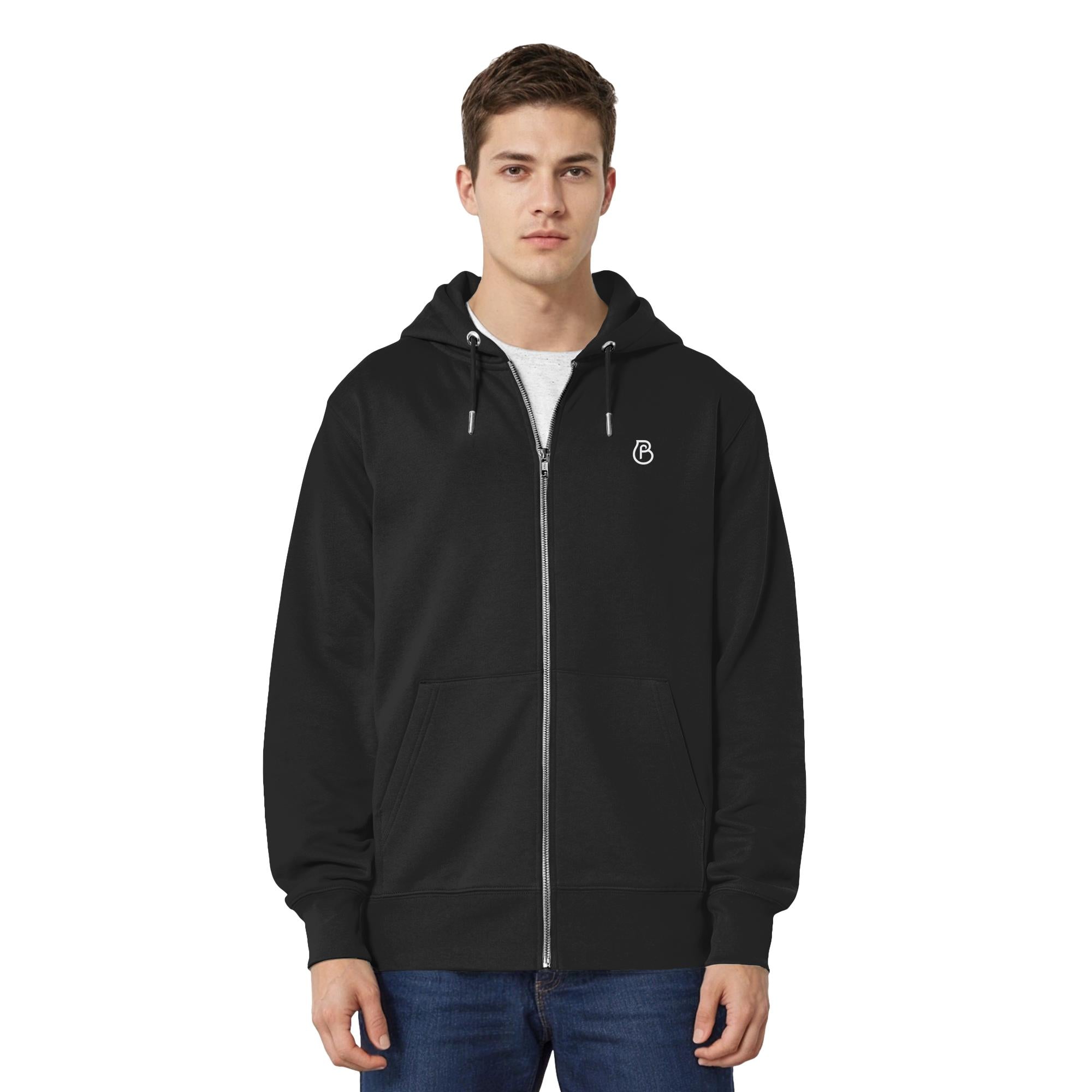 Premium Bio Zipper Hoodie BluePears