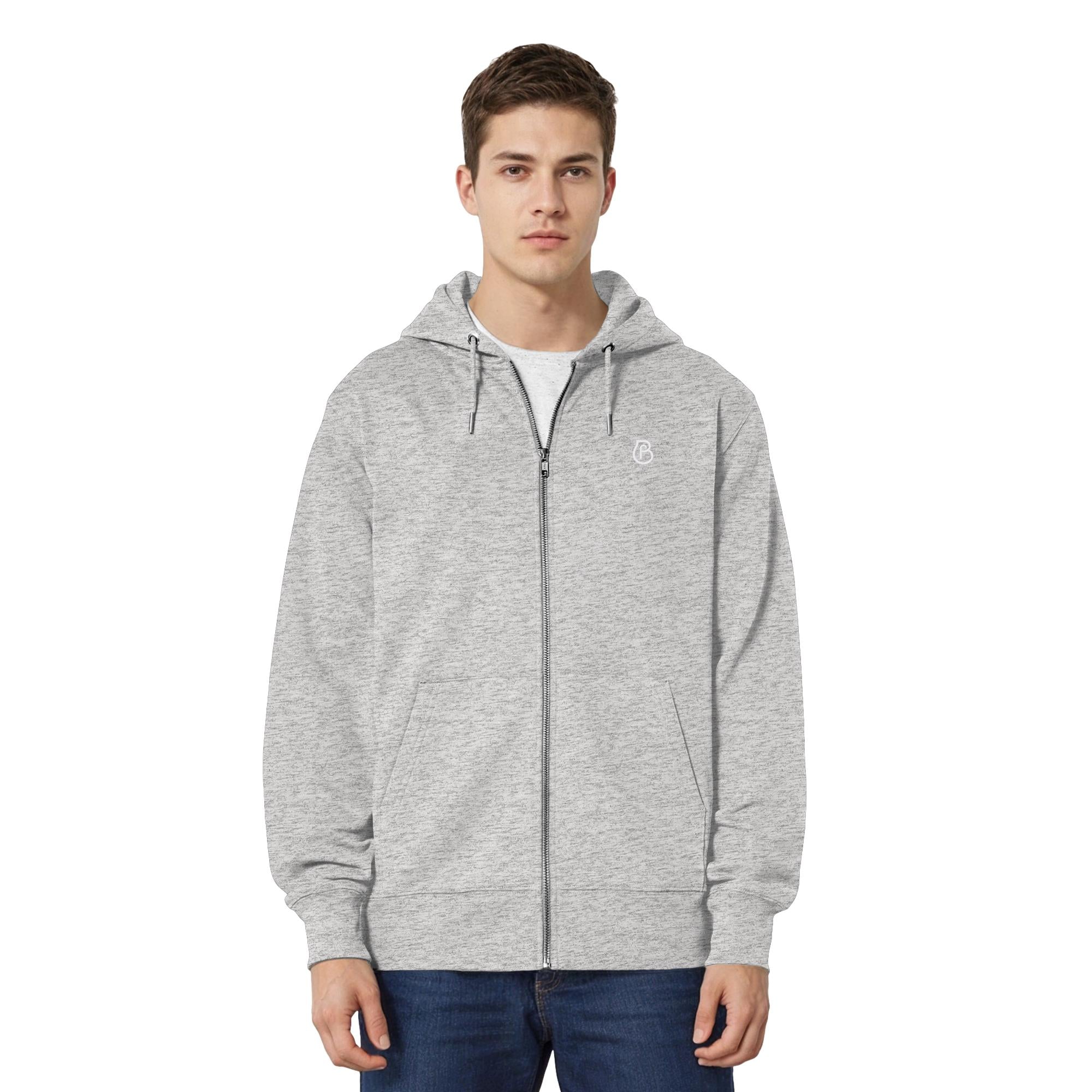 Premium Bio Zipper Hoodie BluePears